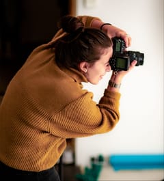 Photographer at work